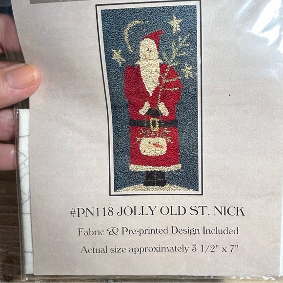 Bundle of 3 With thy needle and thread  punchneedle Christmas designs New & more - Picture 4 of 13